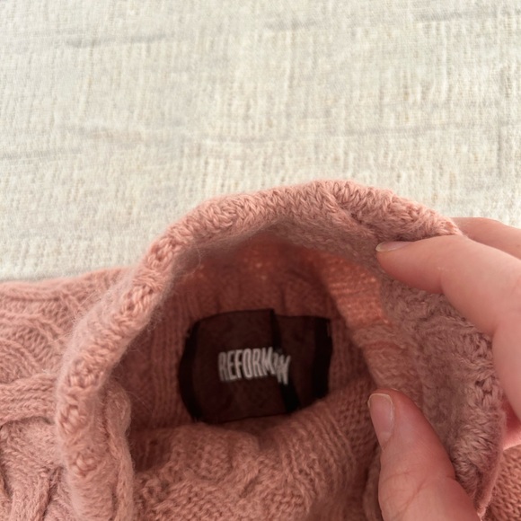 Doen x Reformation Pink Turtleneck - Picture 3 of 5